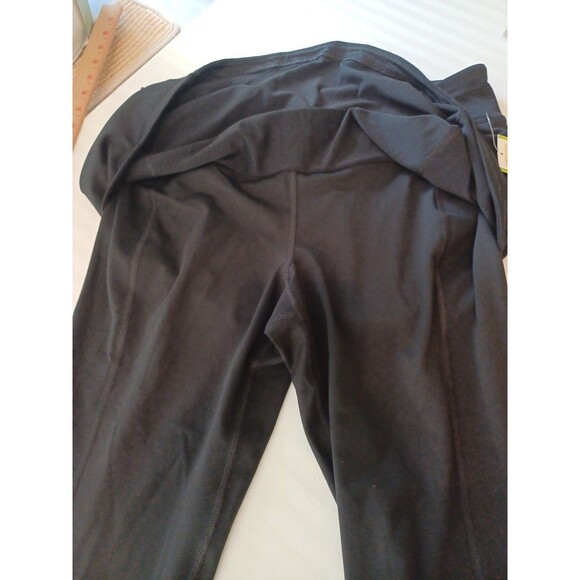 Old Navy NWT compression skirt legging 1-piece combo women L black active sport - Picture 9 of 11